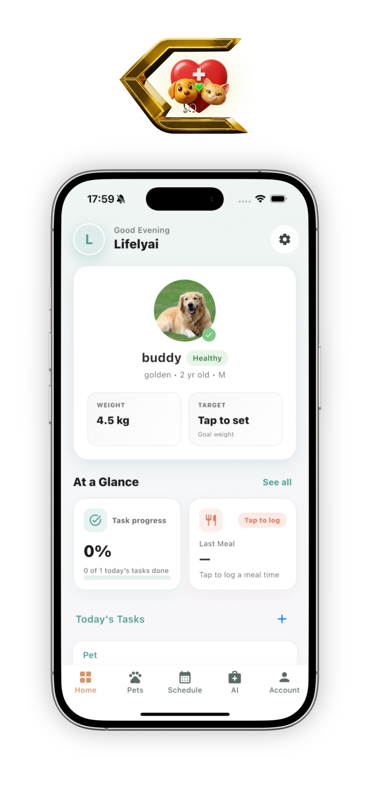 Pet Pulse AI hero screen
